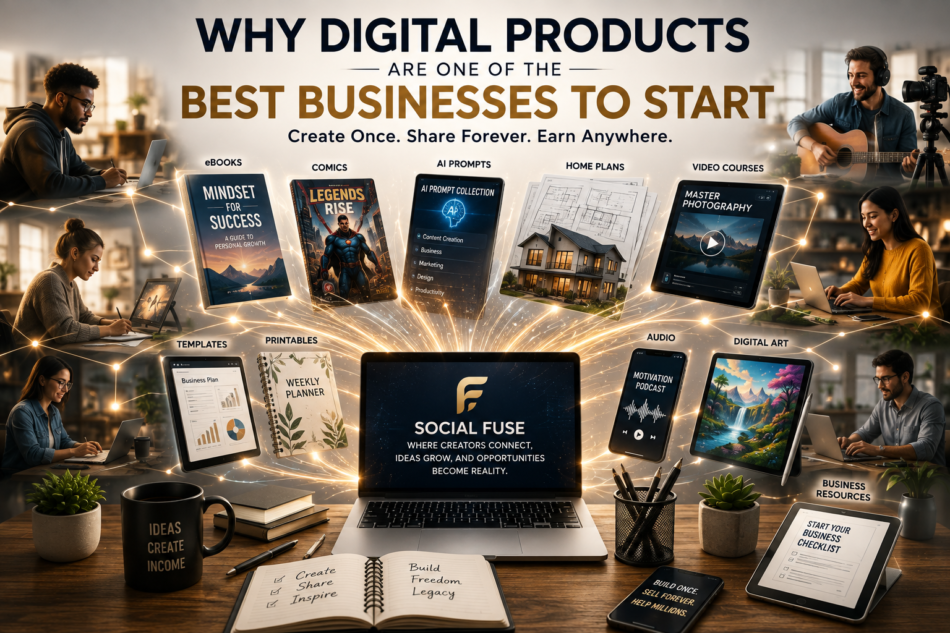 Why Digital Products Are One of the Best Businesses to Start